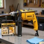 INGCO 680W Impact Drill, 13mm Variable Speed Hammer Drill (ID6808) - Image 7