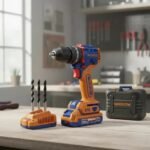WADFOW 20V,52Nm Brushless Cordless Impact Drill, 13mm Keyless Chuck (WCDP5281) - Image 9