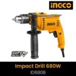 INGCO 680W Impact Drill, 13mm Variable Speed Hammer Drill (ID6808) - Image 2