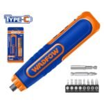 WADFOW 4V Cordless Screwdriver, 5Nm, USB Type C (WCV4435) - Image 5