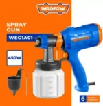WADFOW 500W HVLP Electric Paint Spray Gun for Walls, Furniture &amp; DIY Projects - Image 8